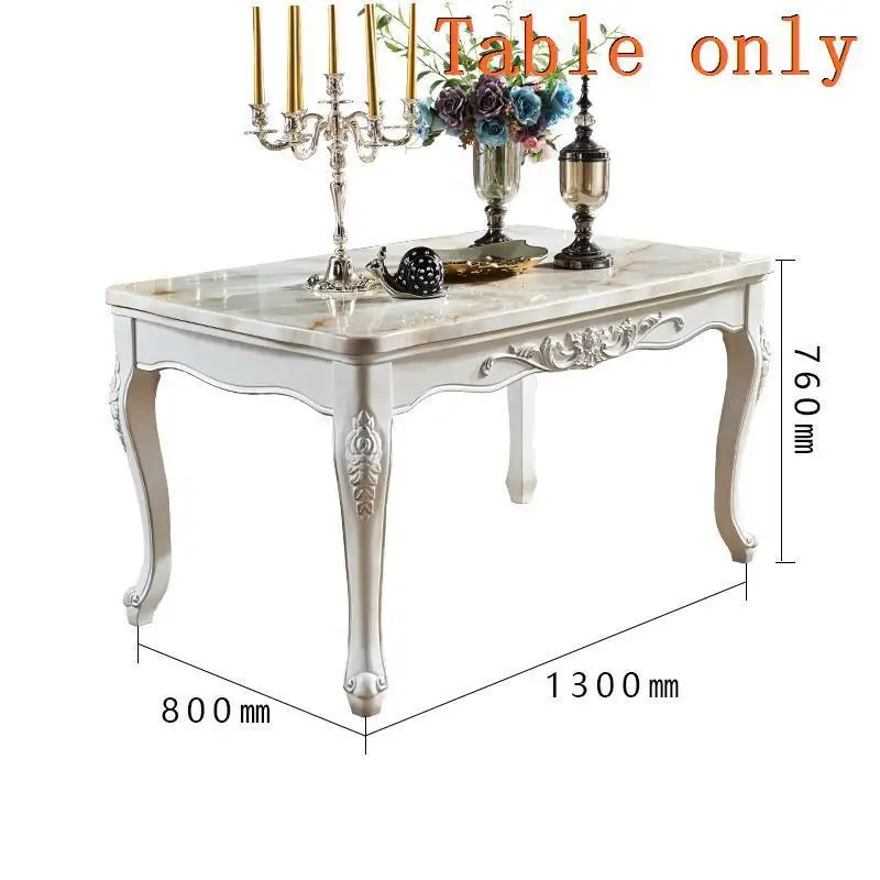 Masa Sandalye Sala De Jantar Esstisch Tafel Redonda Eettafel Tisch обеденный набор европейский стол - Цвет: MODEL B