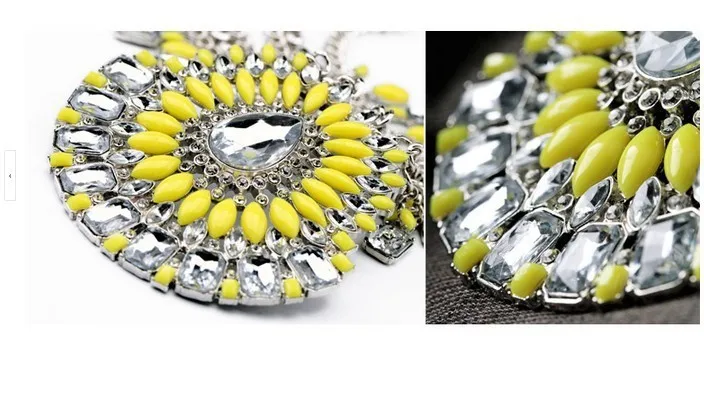 Shourouk мода крупная Серьга ожерелье для женщин заявление большой чокер качество Роскошные ювелирные изделия модный бренд цепи