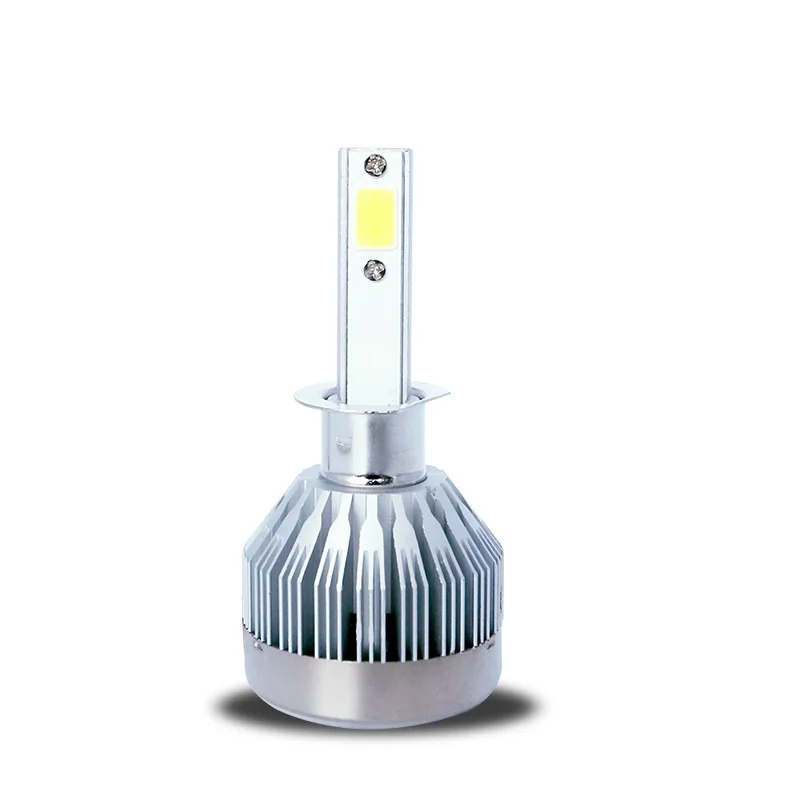2 шт. H4 LED H7 H11 H8 9006 HB4 H1 H3 HB3 COB C1 Автомобильная фара 36 Вт 4000лм дальнего ближнего света
