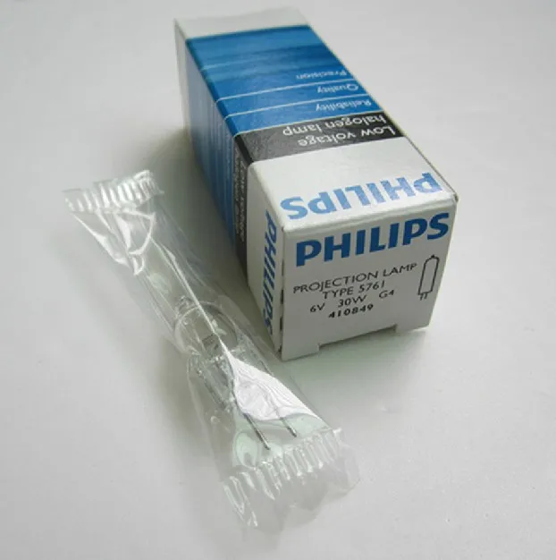 

For Ph 5761 6V 30W G4 Capsule Halogen Bulb,410849 6V30W Projection Lamp,Nikon Microscope,Olympus CX31 CX41 light Ophthalmic