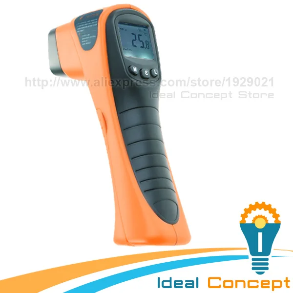 121 Distance Spot Ratio + Built in Laser Pointer Handheld Digital Non