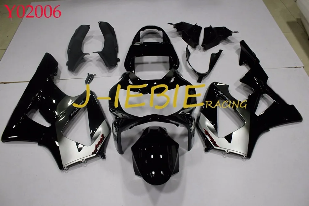 

Black White Injection Fairing Body Work Frame Kit for HONDA CBR929RR 2000-2001 CBR900RR
