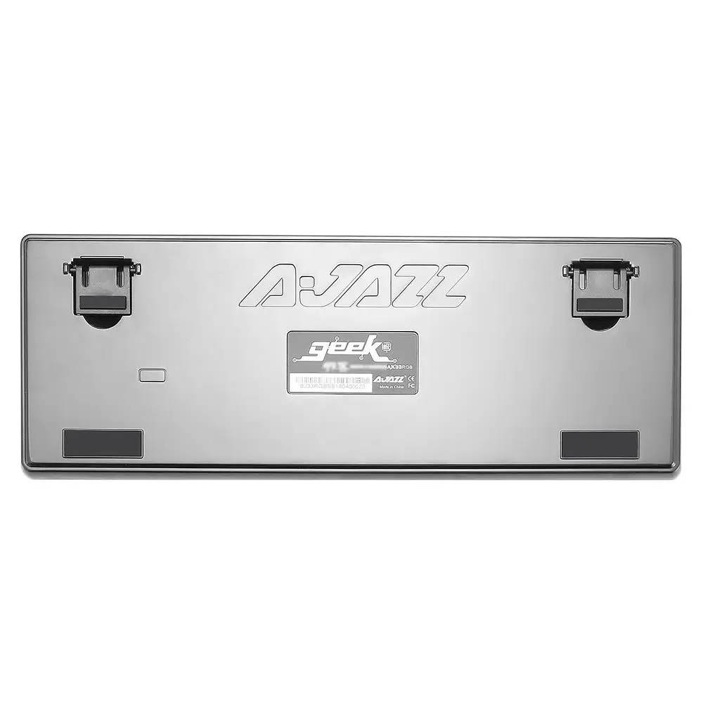  Ajazz AK33 82 keys mechanical keyboard Russian / English layout gaming keyboard RGB backlight blue 