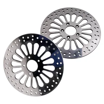 

11.8" Super Spoke Front Brake Rotor Rotors Disk for Harley 2008-2013 M-RT-1100 Front Brake Rotor Disc Stainless Steel Rotor