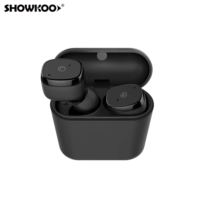 

Showkoo Sport Bluetooth 5.0 In-Ear With Mic Bluetooth Headphones For Xiaomi Redmi Max 3 Note 5/5 Plus Noise Reduction Earphones