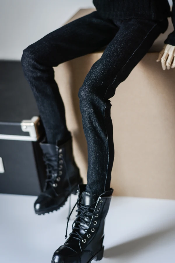 BJD кукла черные джинсы брюки наряды Одежда для 1/4 мужчин 1/3 SD17 70cm2" высокий BJD Кукла SD DK DZ MSD AOD DD Кукла Одежда
