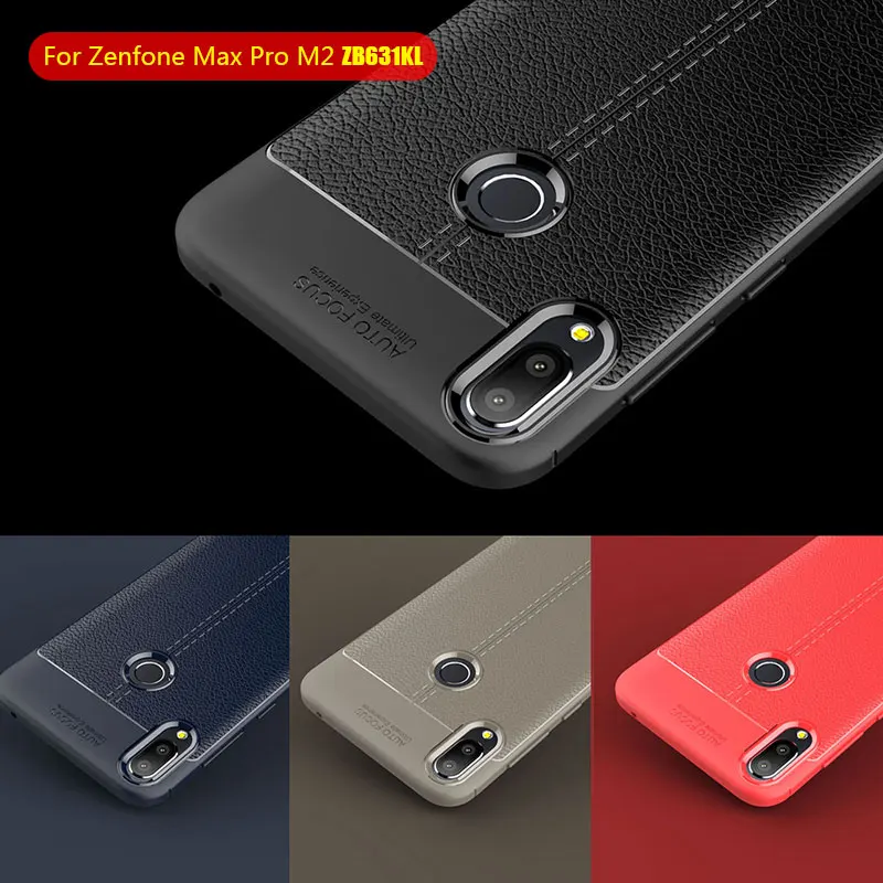 For ASUS Zenfone Max Pro M2 ZB631KL/ZB633KL case shockproof back cover for shell |