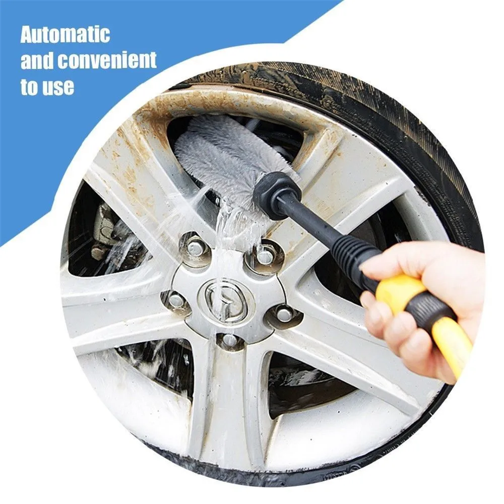 Автомобиль колесо автоматическая стиральная кисти 360 градусов вращения Clean Wash ручной инструмент