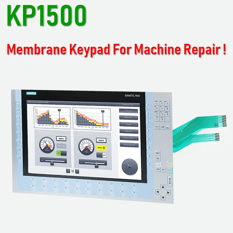 6AV2124 1QC02 0AX0 KP1500 Membrane Keypad for SIMATIC HMI Panel repair do it yourself Have in