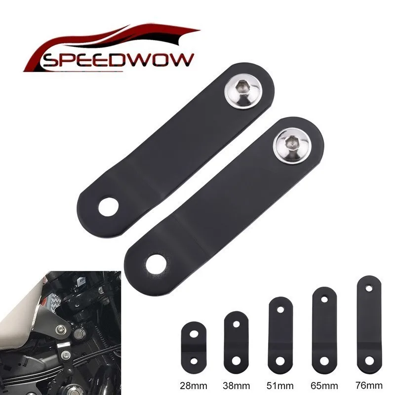 

28/38/51/65/76MM Motorcycle Front Gas Tank Lift Kits Raise Front of Gas Tank For Harley Sportster Dyna Iron XL 883 1200 72 48