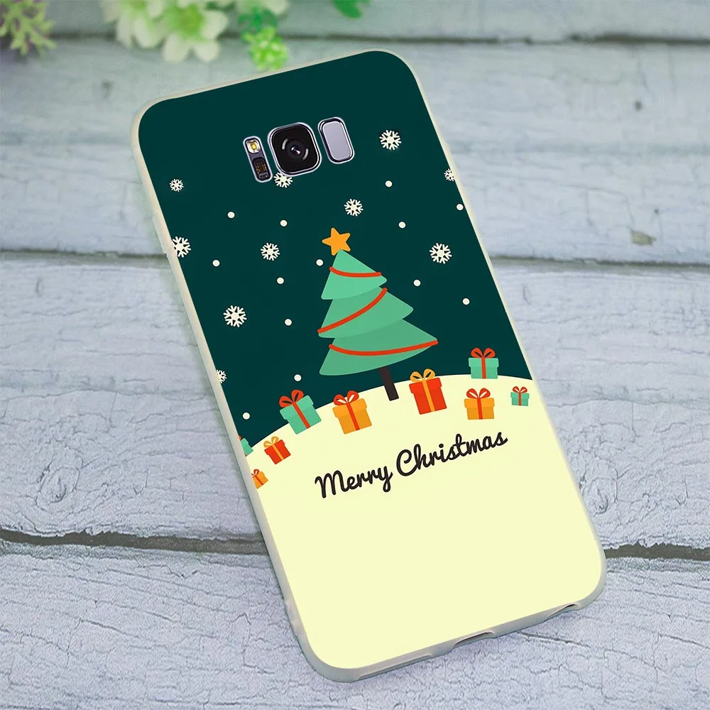 

Cover for Samsung Galaxy A6 Plus 2018 happy New Year Christmas Case for A7 A8 A9 A10 A20 A30 A40 A50 A70 J3 J5 J6 J7 A5 2017