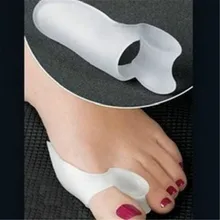 Специальная поддержка ног защита от вальгусной деформации для езды на велосипеде большого пальца Силиконовые ортопедические подтяжки для коррекции ежедневного силикона палец на ноге большая кость