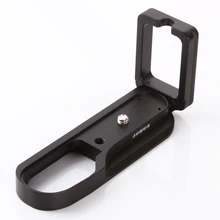 Металлический быстрый выпуск QR вертикальный l-образный Кронштейн Пластины Для samsung NX1000 NX1100 Камера