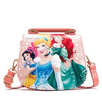 

Cartoon Handbag Women Pink princess Waterproof Tote Girl's PU Messenger Crossbody Pack Shoulder Bag Supplies Accessories Gea