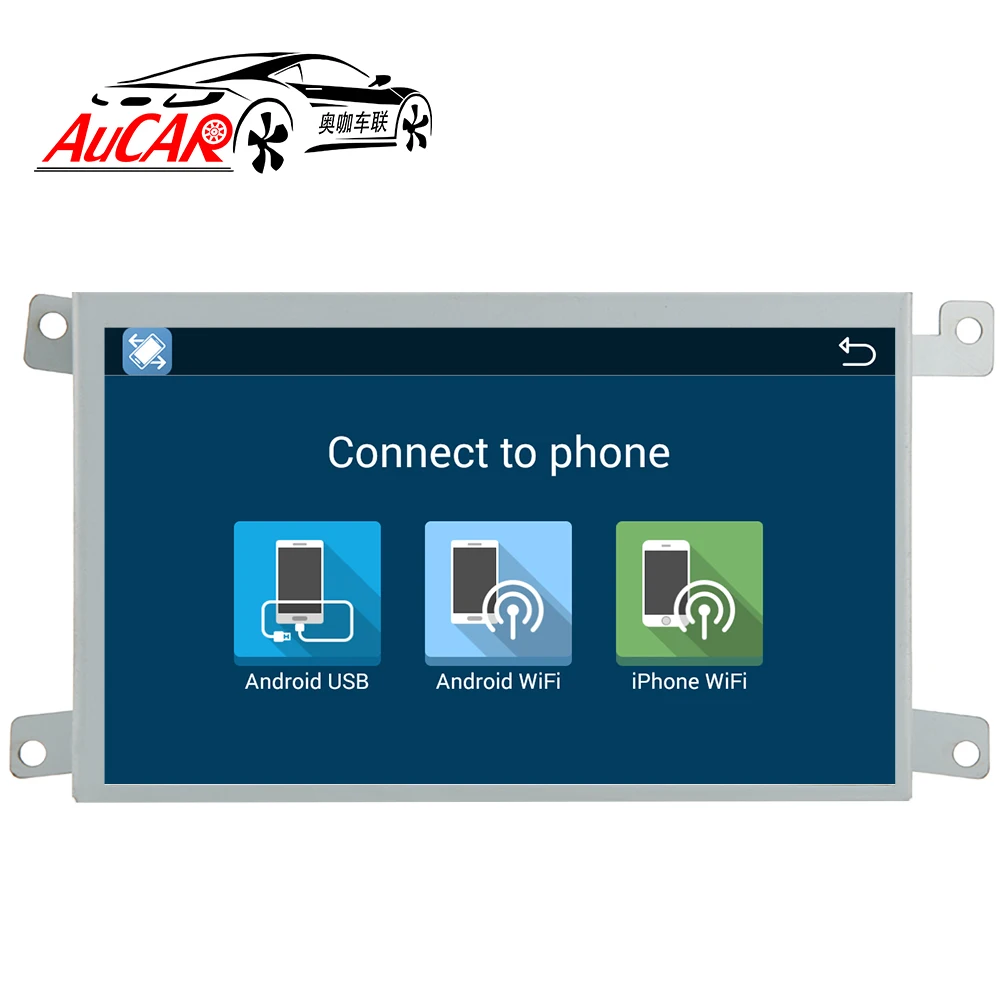 Best AuCAR Android 6.0 7" Car multimedia for Audi Q7 LHD RHD Car DVD Player 2005 - Quad core Bluetooth GPS Radio WIFI 4G Stereo IPS 4