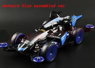 Yuenhoang Yangkai Mini 4WD MA шасси с амортизирующей головкой, Модель гоночного автомобиля, игрушки, набор для установки, аксессуары для самостоятельной сборки - Цвет: meteor blue