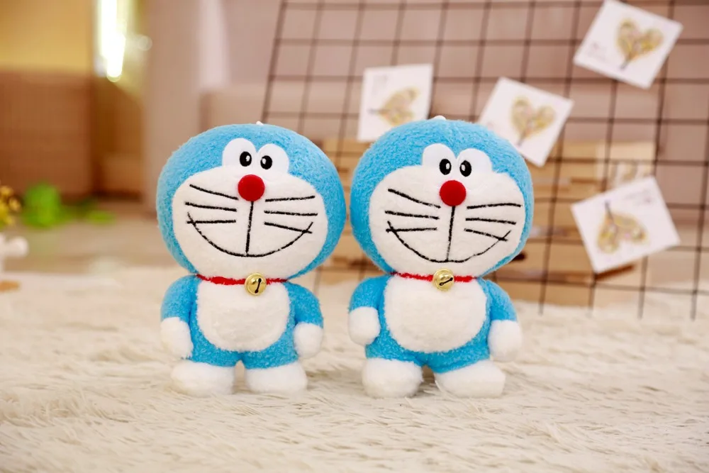 24 см Kawaii Stand By Me Doraemon плюшевая игрушка кукла кошка детский подарок, детская игрушка милые плюшевые животные плюшевые лучшие подарки для малышей и девочек