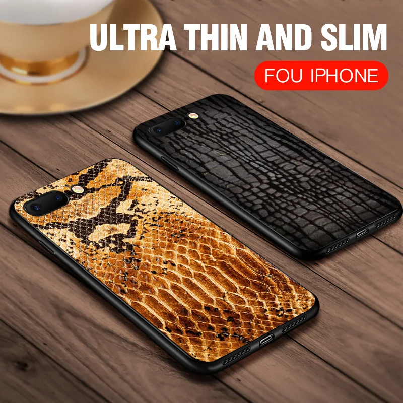 Ультратонкий чехол для телефона iPhone 6S 6 7 8 Plus XS 11Pro Max Мягкий ТПУ силиконовый со