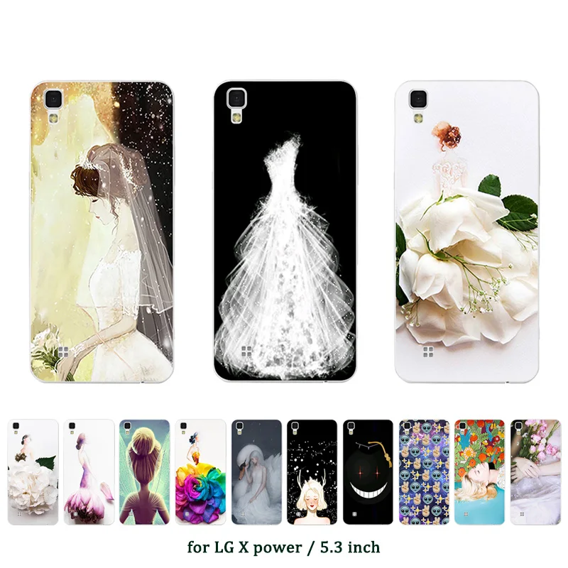

Phone Case for LG X Power Cases K220 Phone Shell LS755 Marriage Printed Back Cover for K220 LS755 Phone Skin Silicone TPU