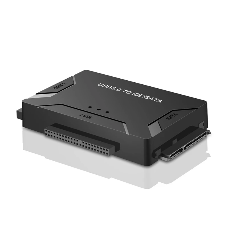 

KuWFi USB 3.0 to SATA IDE ATA Data Adapter 3 in 1 for PC Laptop 2.5" 3.5" HDD Hard Disk Driver With Power
