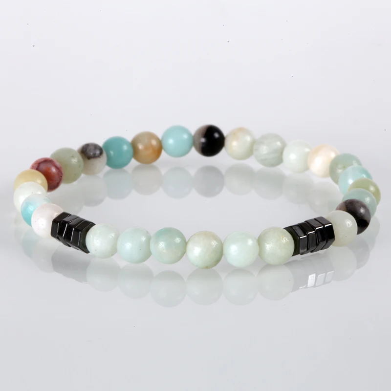 Mcllroy Charm Beaded Men Bracelet Fashion Simple Classic Natural Stone Beads Bracelets & Bangles For Women Men Jewelry pulsera