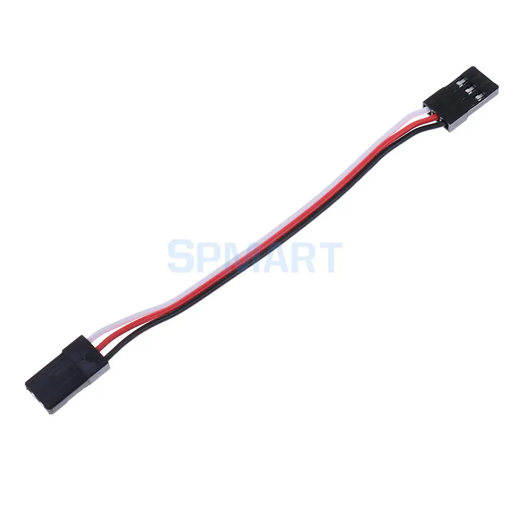100mm Plastic RC Airplane Servo/Receiver Connect Cable Male to Male JR Extended Wire for RC Car Plane Helicopter Parts