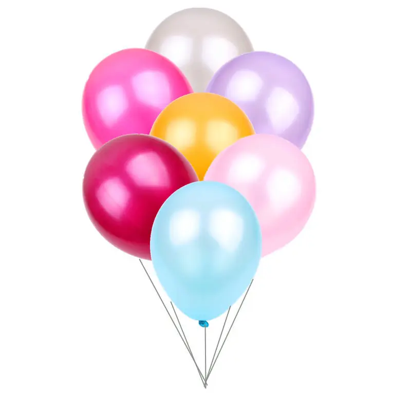 TSZWJ Z-081, новинка, 10 шт./лот, импортные латексные воздушные шары для свадьбы вечеринки, декоративные шары, высокое качество - Цвет: Многоцветный