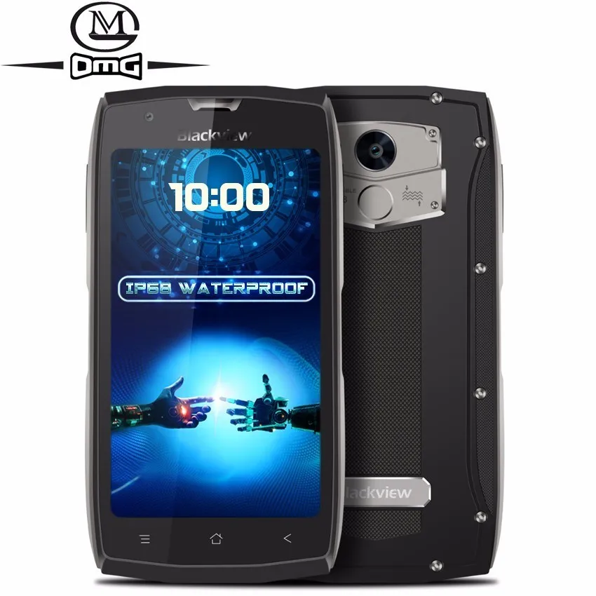 Blackview BV7000 IP68 Водонепроницаемый мобильного телефона MTK6737T 4 ядра 5,0 "2 GB/4 GB Оперативная память 16 Гб/64 GB Встроенная память Android 6,0 4G LTE смартфон