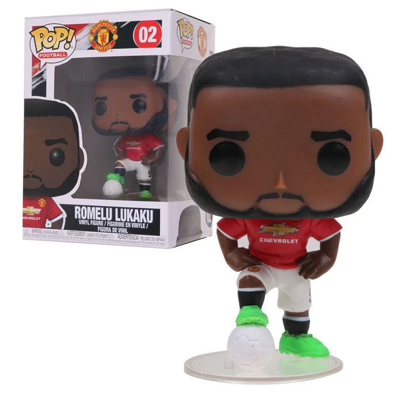 FUNKO POP Manhattan Юнайтед игрушки Ливерпуль Фирмино Садио манет Мохамед Салах Pogba Фигурки игрушки для детей подарок на день рождения