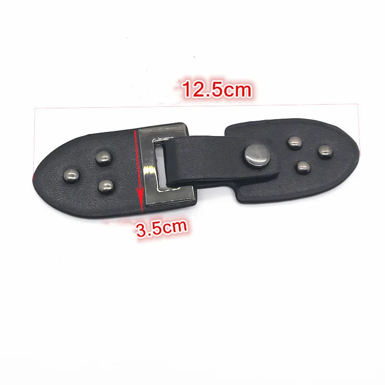 Leather Button Toggle Closure Press Snap Jacket Accessories for Cloth 3pcs