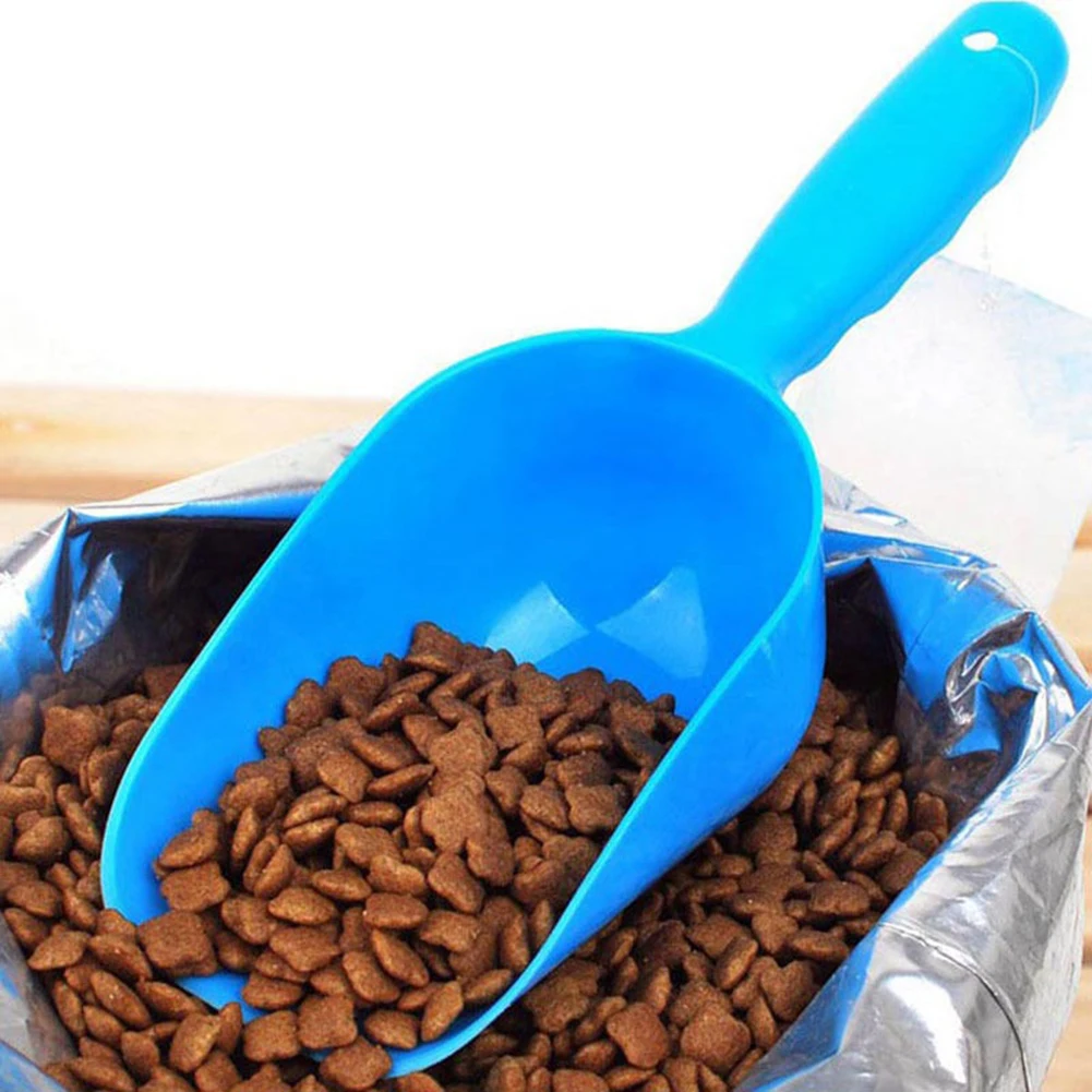 

TINGHAO Pet Dog Puppy Cat Bird Ferret Rabbit Food Feeder Scoop Shovel Spade Food Scoops Dishes Tool Convenient to Use