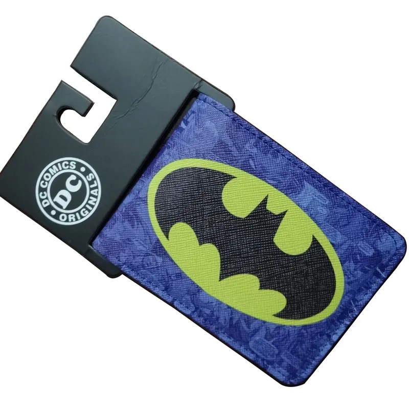 

Comics DC Marvel Wallet the Avengers Batman Cartoon Animation Character Purse Leather Print Wallets Men Women Card Holder Bags