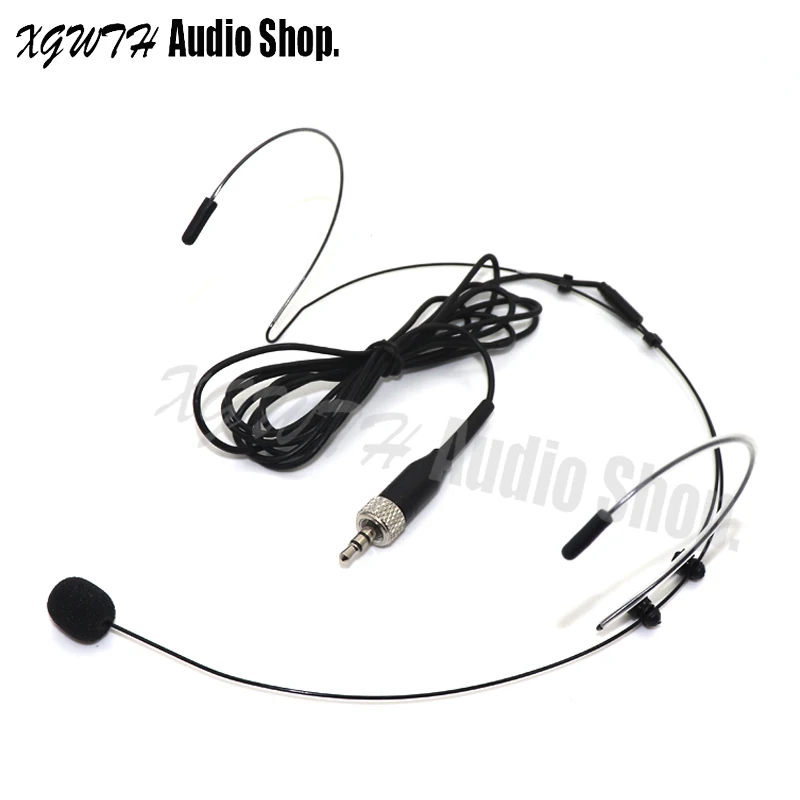 Черный конденсатор Кардиоидная направленная гарнитура микрофон для Sennheiser G1 G2 G3 Беспроводной интервью речи петь Запись