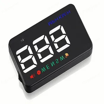 

A5 Car Head Up Display 3.5 inch HD Double-mode display Digital Speedometer km/h MPH Warning Safety GPS HUD display