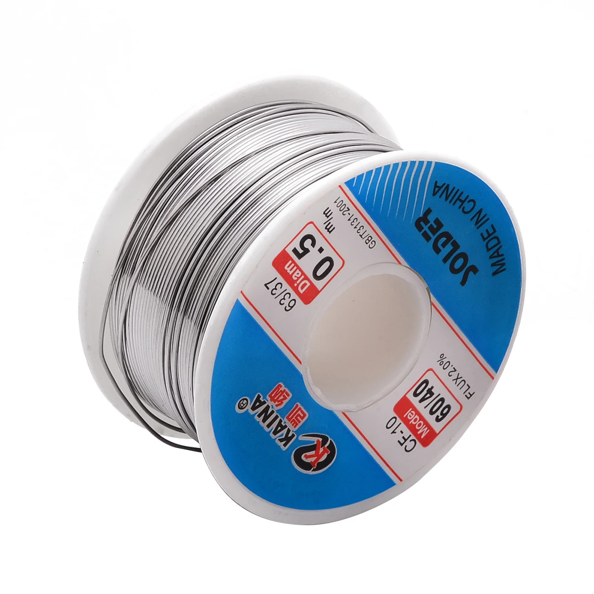 Solder 60/40 0.5mm 100g Rosin Core Tin Lead Solder Wire Soldering Welding Flux 2.0% High Quality Iron Wire Reel Mayitr