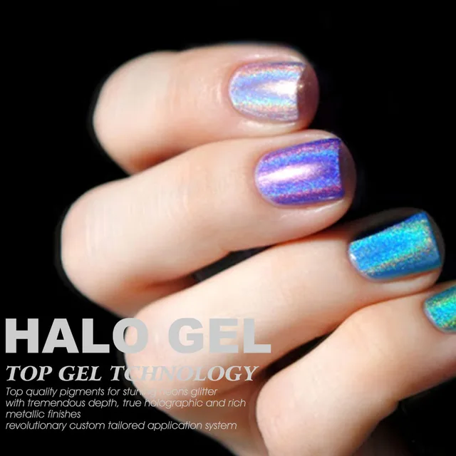 Gel Len Elegant Halo Polish New Nails Art Glitter Lacquer Led Gel Len Elegant Halo Polish New Nails Art Glitter Lacquer Led Soak Off Long