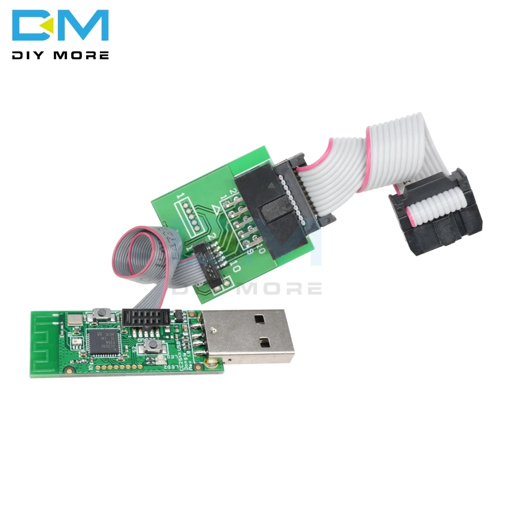 CC2531 беспроводной Zigbee Sniffer голая плата с Bluetooth 4,0 Dongle Capture Packet Module USB программатор кабель загрузчика