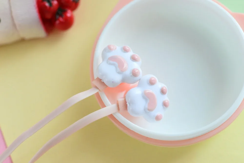 Chiclits 3.5mm in-ear Earphone Cartoon Cat Paw Headphone With Microphone Pack Boxes  for iPhone Samsung Android (20)