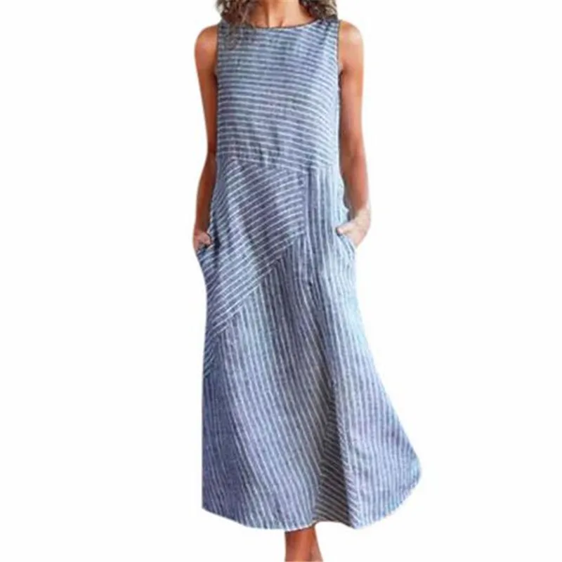 Women's Summer Boho Long Dresses Casual Long Maxi Evening Party Beach Dress Sundress Vestito lungo Vestidos Verano 2019