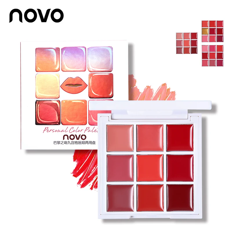 

Pro Lip Cream Palette Makeup 6 Color Matte Lipstick Nude Charming Batom Moisturizing Lip Sitck Rouge Maquiagem Sexy Retro Red