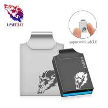 Супер Мини 3,0 USB флеш-накопитель 128 Гб 64 ГБ 32 ГБ высокоскоростной мини-накопитель 16 Гб Флешка для ПК/ноутбуков флеш-накопитель usb