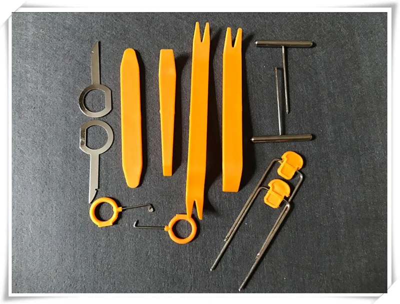

HOT 12PCS Car Audio Door Removal Tool For Audi a4 b8 a3 a6 volvo s80 Mercedes AMG bmw e46 mini cooper alfa romeo 159 Accessories