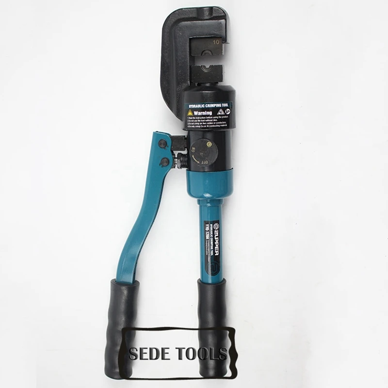 

Hydraulic Cable Lug Crimper Crimping Tool 10-120mm2 Electrical Battery Terminal Cable Wire Tool Kit Wire