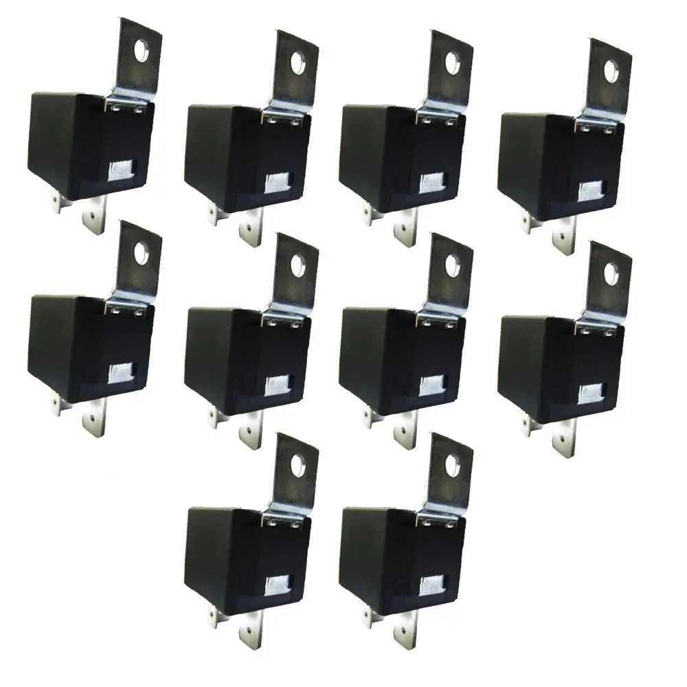 

EE support 10 X Car Automotive Truck Alarm 12V 12 Volt DC 40A AMP SPDT Relay 5Pin DIY