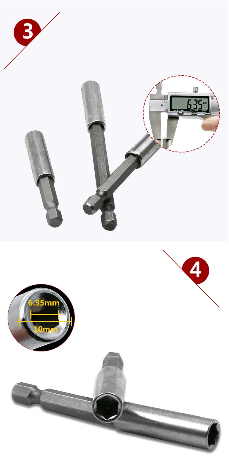1/4 дюймов шестигранный наконечник держатель отвертки удлинитель отвертки удлиняющий хвостовик отвертка держатель сверла