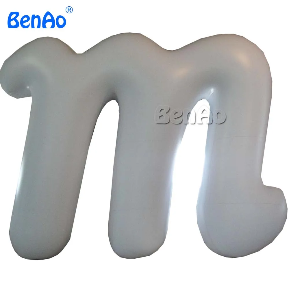 

Z387 Hot sale Customized Inflatable Letter M Airblown party for Stage Decorations,customized inflatable logo word for sale
