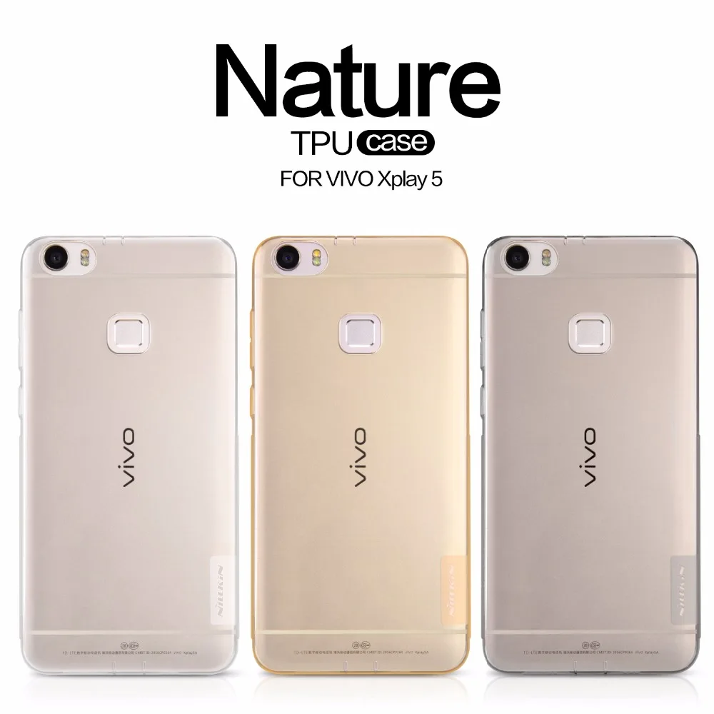 BBK VIVO Xplay5 Cover Case NILLKIN Ultra Thin Transparent Nature TPU