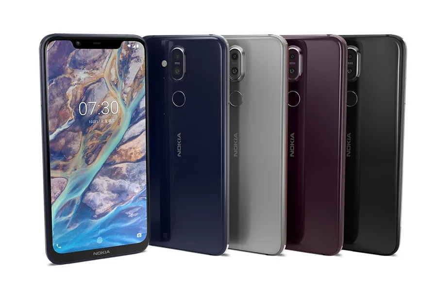 Nokia X7, 6 ГБ ОЗУ, 64 Гб ПЗУ, две sim-карты, разблокированный Android мобильный телефон, LTE 6,18 '', 3 камеры, четыре ядра, 3500 мАч, отпечаток пальца, Snapdragon 710