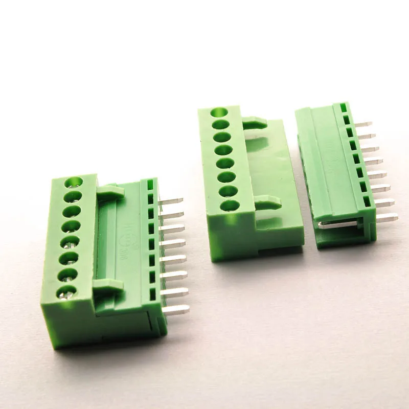 HT3.96 8P straight pin plug in terminal 3.96MM straight pin socket