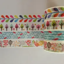 2278 моделей Китай tape Лента сердце рисовая бумага японский маскирующий 15 мм* 10 м 1200 шт/партия